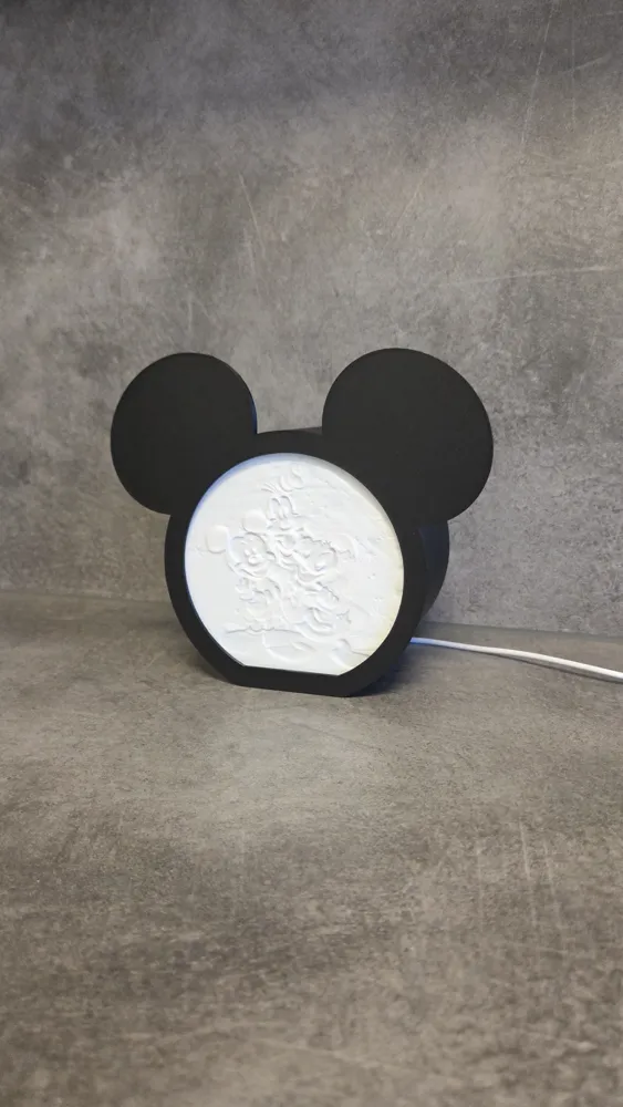 Lámpara de Mikey Mouse - Modelo de impresión 3D gratuito - MakerWorld