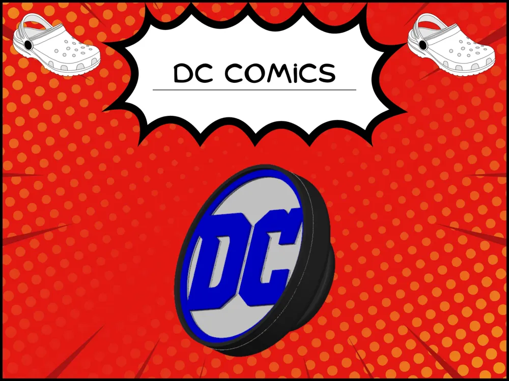 DC Comics Croc Charms by Atro - MakerWorld