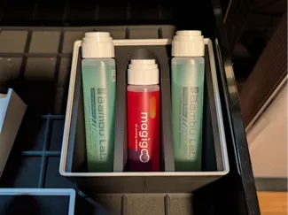 Gridfinity 3x3 glue stick holder