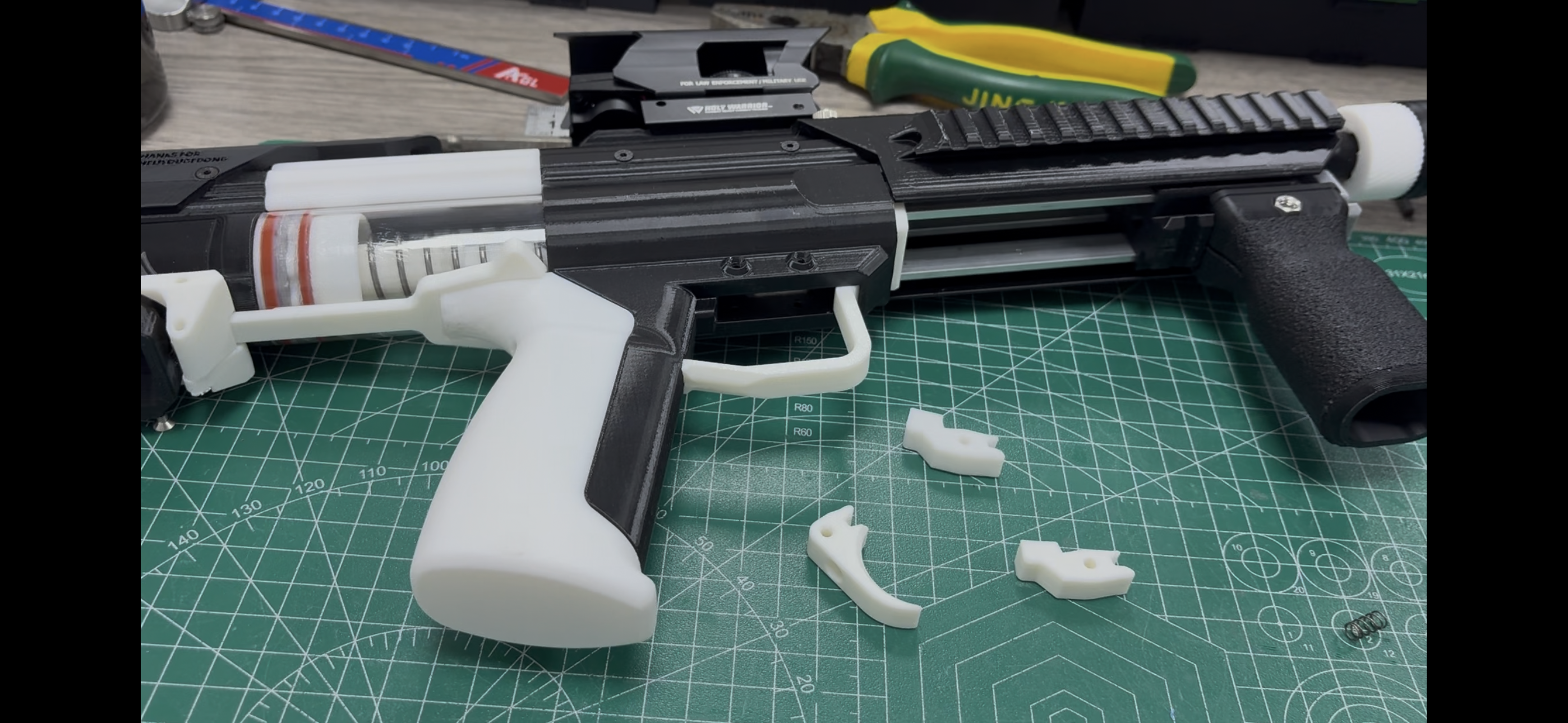 Miniatura 2 do modelo 3D 扳机连杆加厚