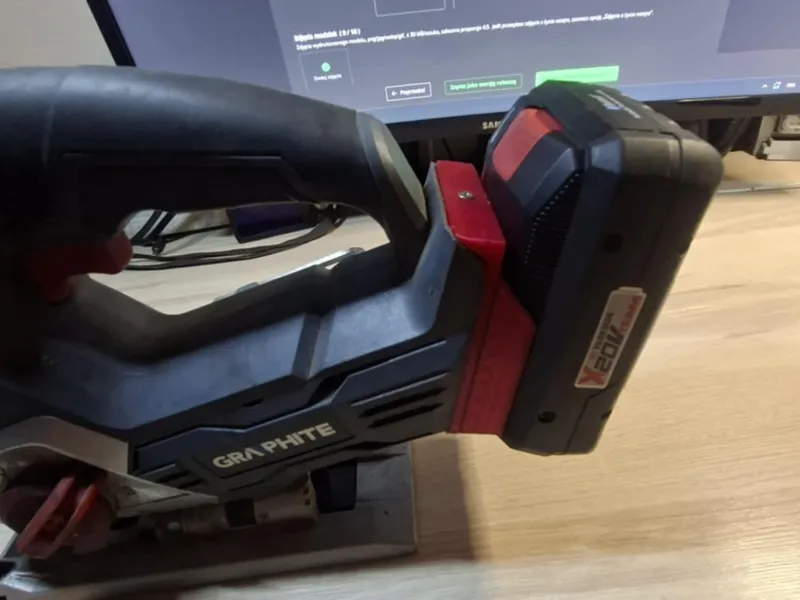 Adapter Parkside graphite