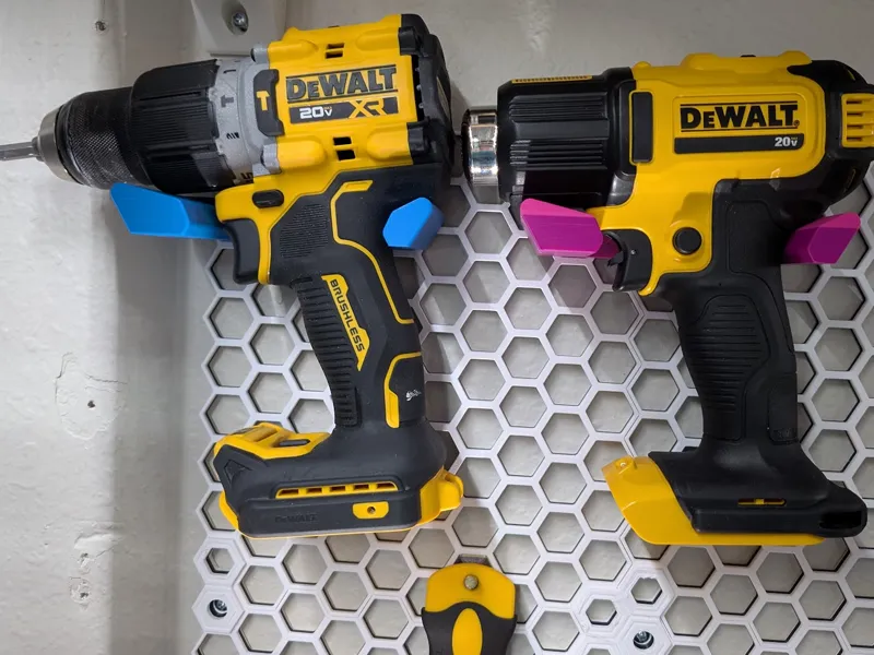 HSW Dewalt Drill and Heat Gun Holder