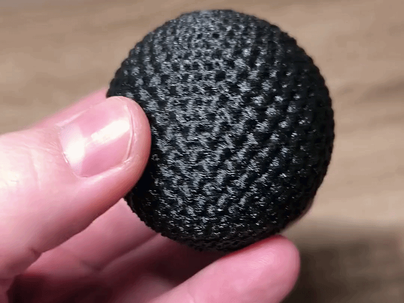 TPU Squishy Woven Ball – Anti-Stress Fidget Toy