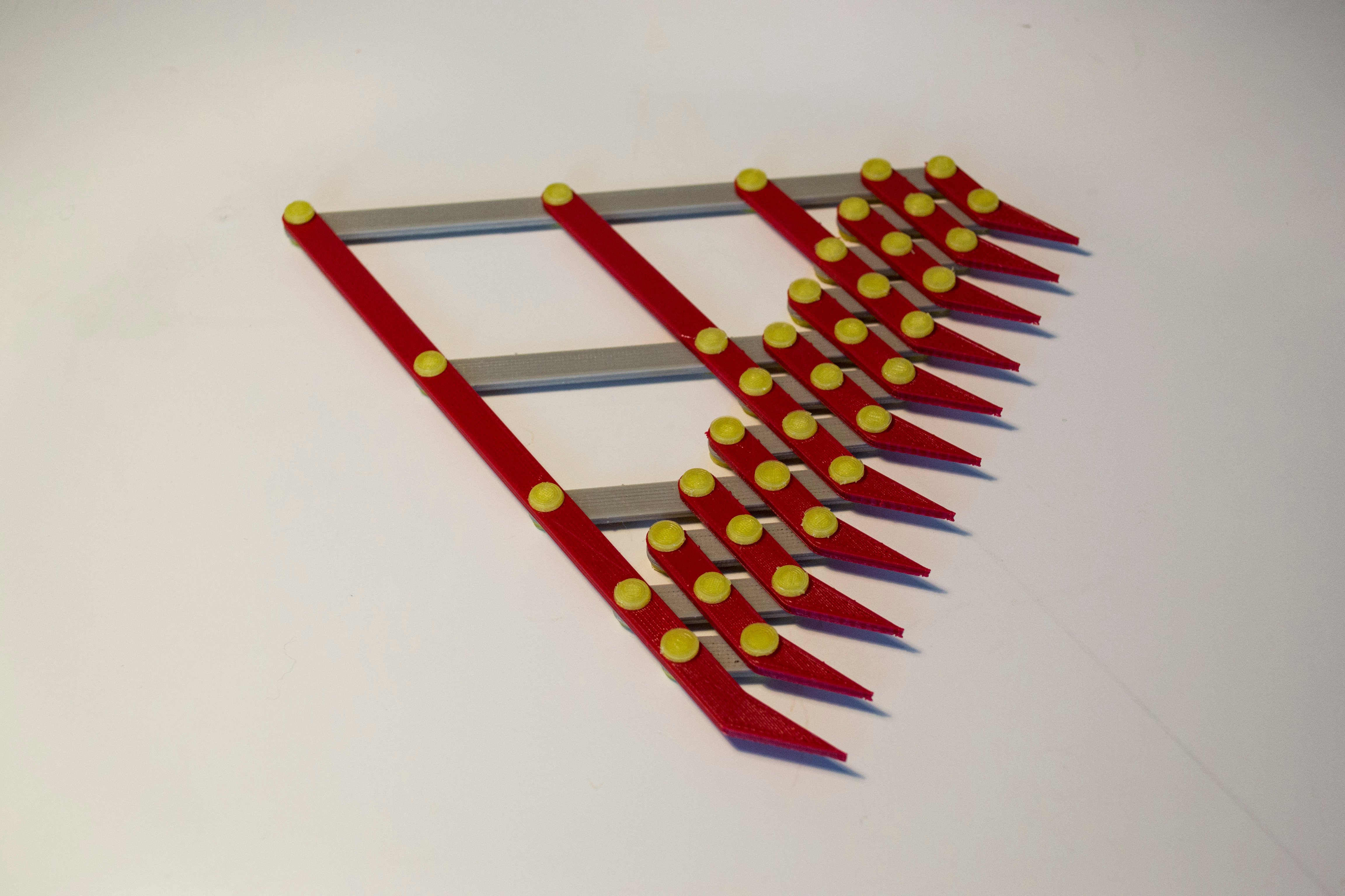 Miniatura 1 do modelo 3D 10 Segment Equal Length Divider