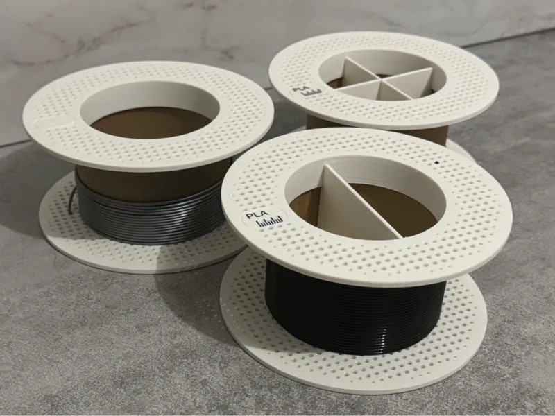 Bambu Style Cardboard Spool Core Container