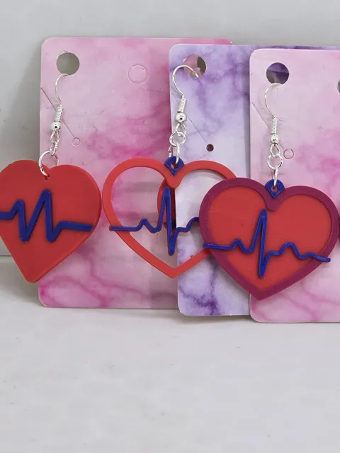Electro-Heart Earrings