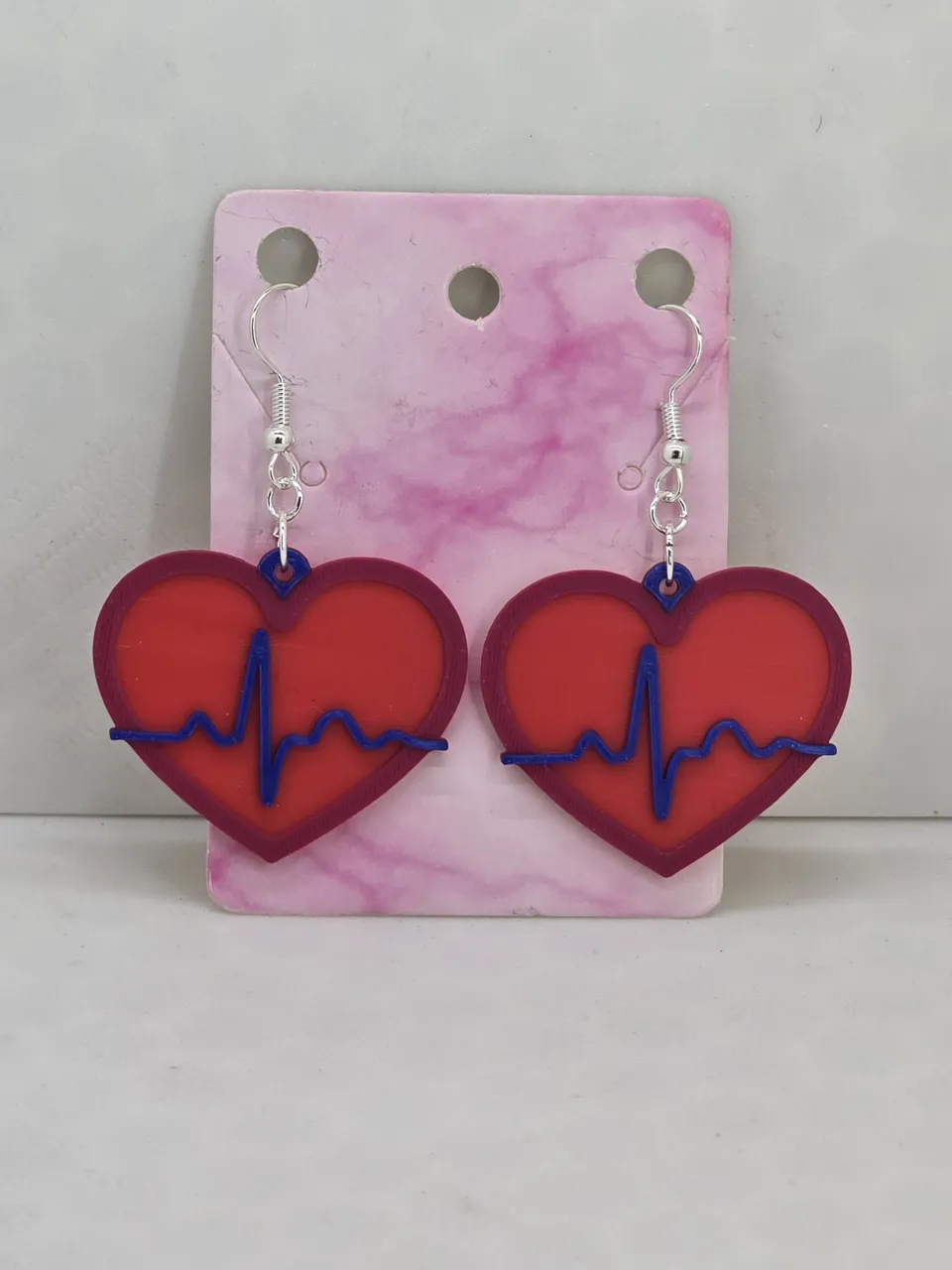 Electro-Heart Earrings view 3