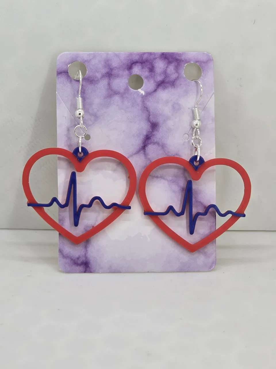 Electro-Heart Earrings view 2
