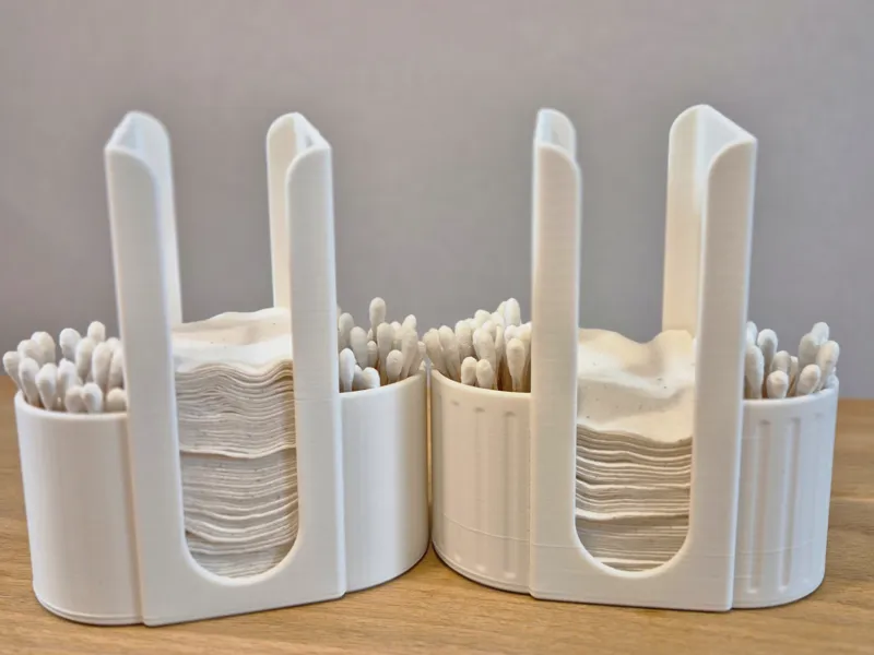 Cotton Pad(65X50) & Swab Stand – 2.5H Print