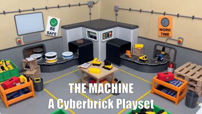 The Machine - A Factory Playset for Cyberbrick