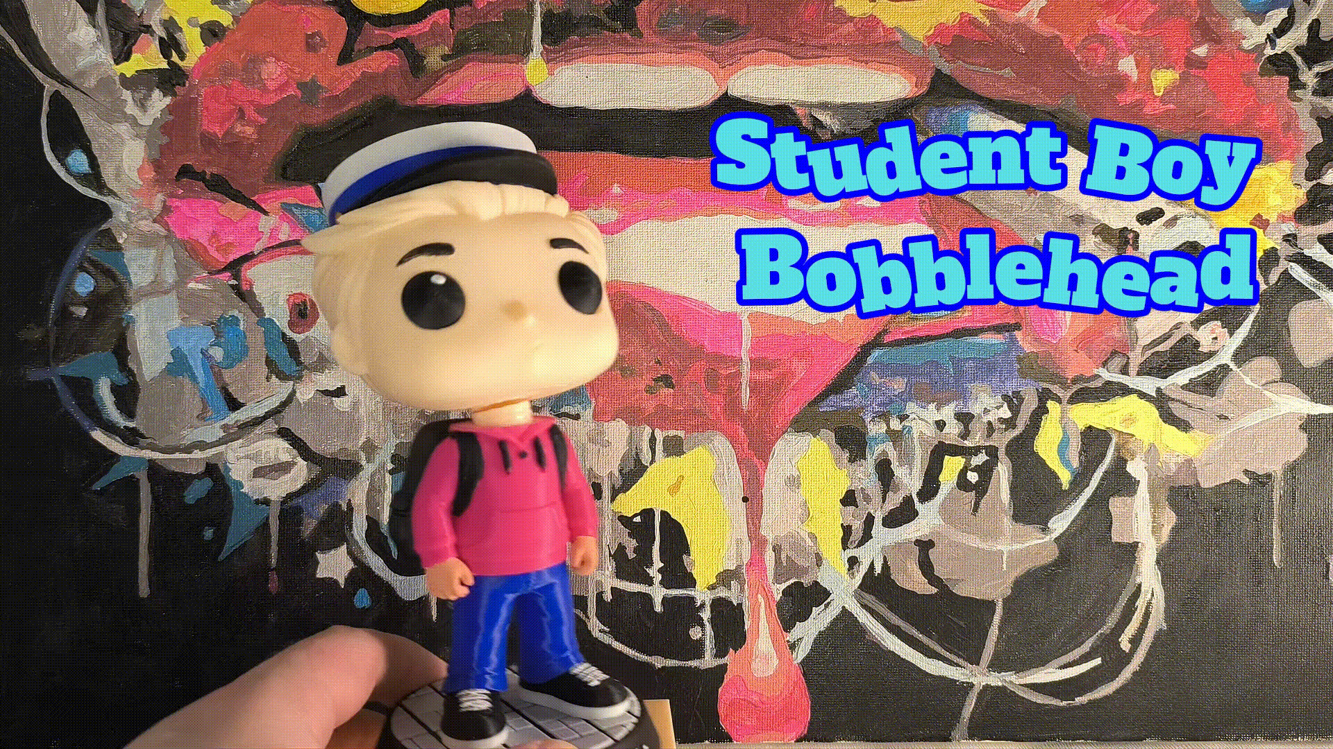 Student Boy Bobblehead Graduation Figure