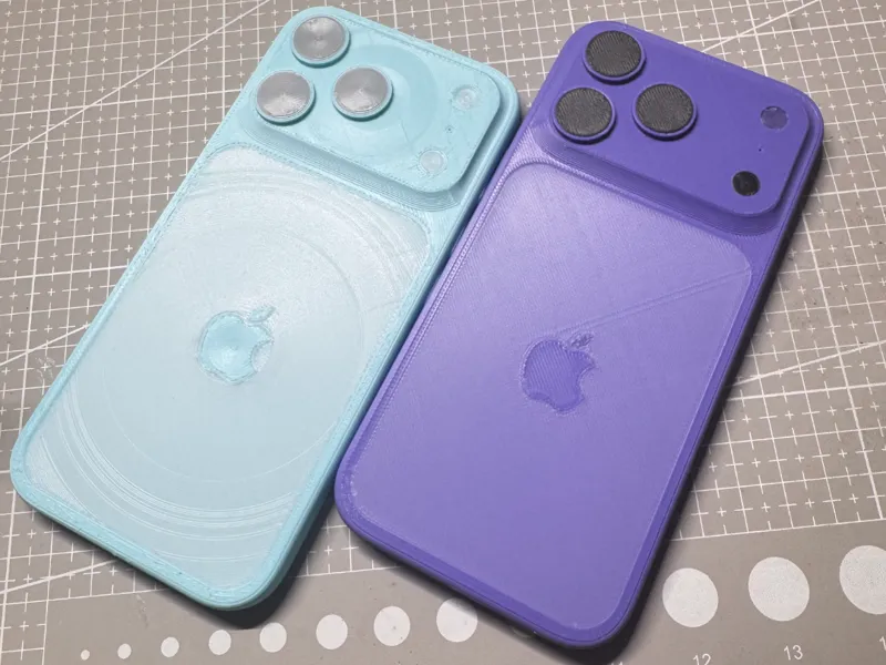 iPhone 17 Pro - Dimensionally Accurate