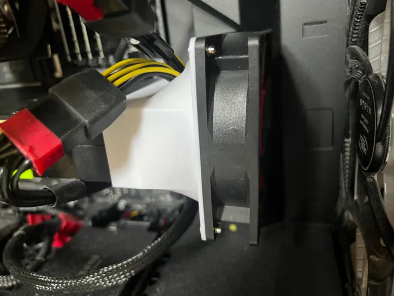 Nvidia Tesla P40 92mm Fan Duct adapter