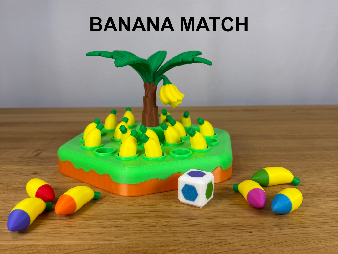 Banana Match Memory Game
