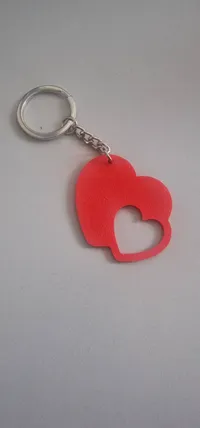 Porte-clés cœur Saint-Valentin — photo 4