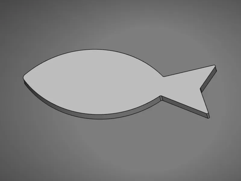 Fisch Kommunion Tischdeko