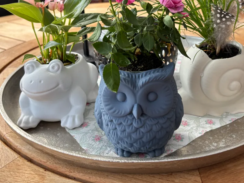 Olivia the Owl Planter - Decorative Plant Pot