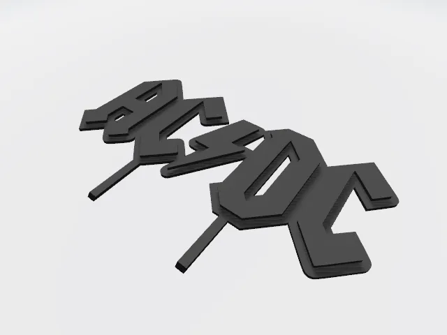 Cake Topper - AC/DC