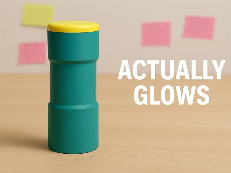 infinite flashlight - actually glows 