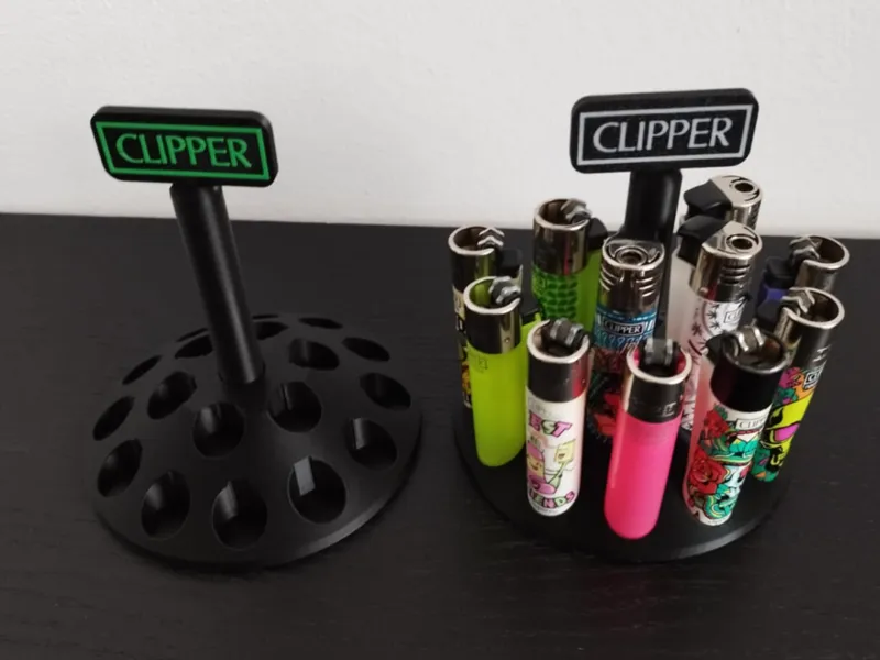 Clipper lighter stand