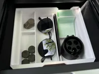 0.2mm layer, 2 walls, 15% infill, Concentric top surface