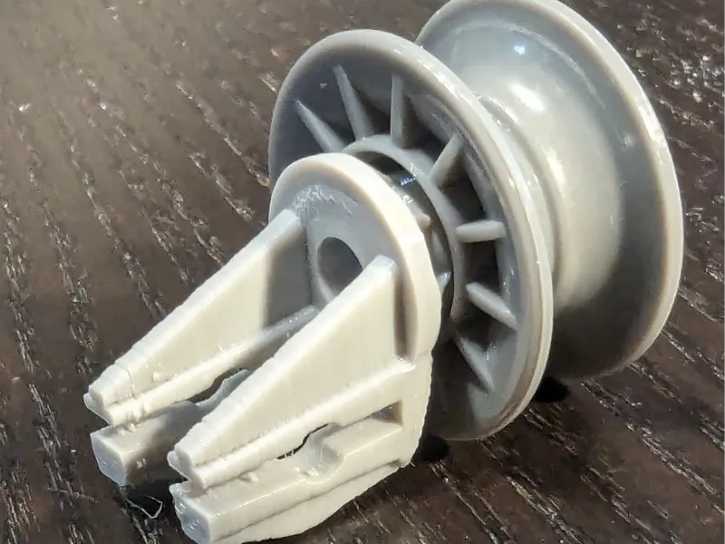 Samsung dishwasher wheel axle (DD66-00022A)