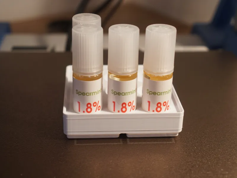 Gridfinity E-Liquid Bottle Holder (20mm bottles)