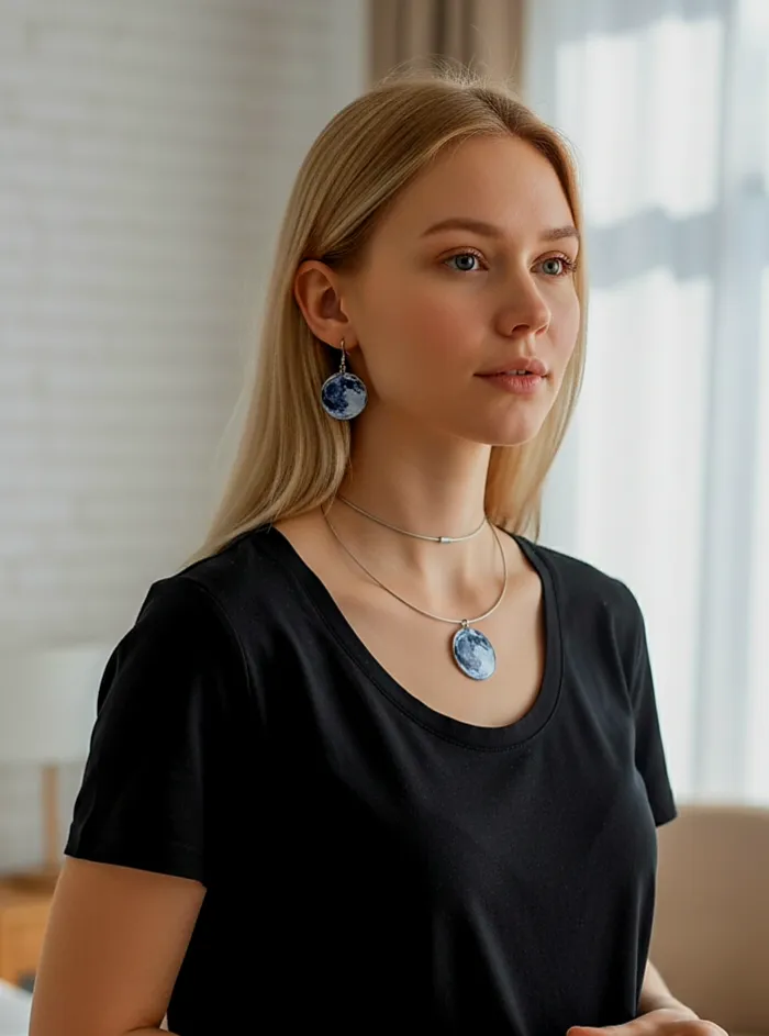 "Moon'd" Earrings and Pendant Multi-purpose file view 3