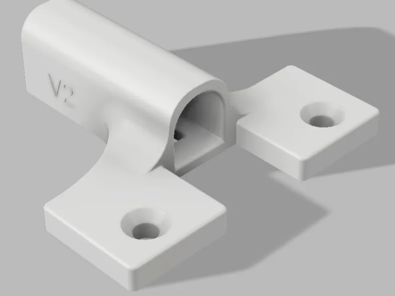 Bracket for a door damper for cabinets