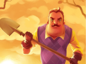 hello neighbor figure NOT ARTICULATED