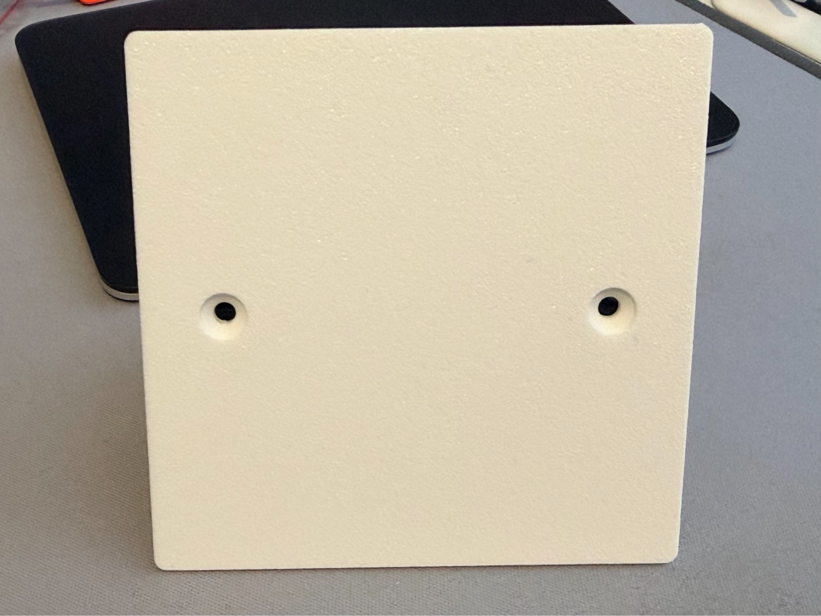 1-Gang Low-Profile Blanking Plate Standard UK size