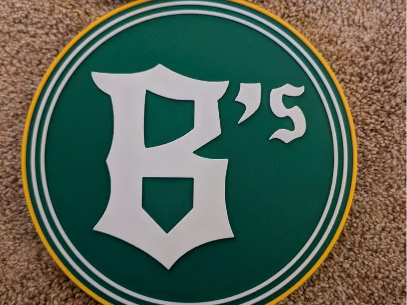 Oakland Ballers Oversized Pendant