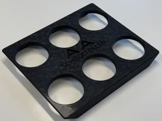Coffee cup holder tray