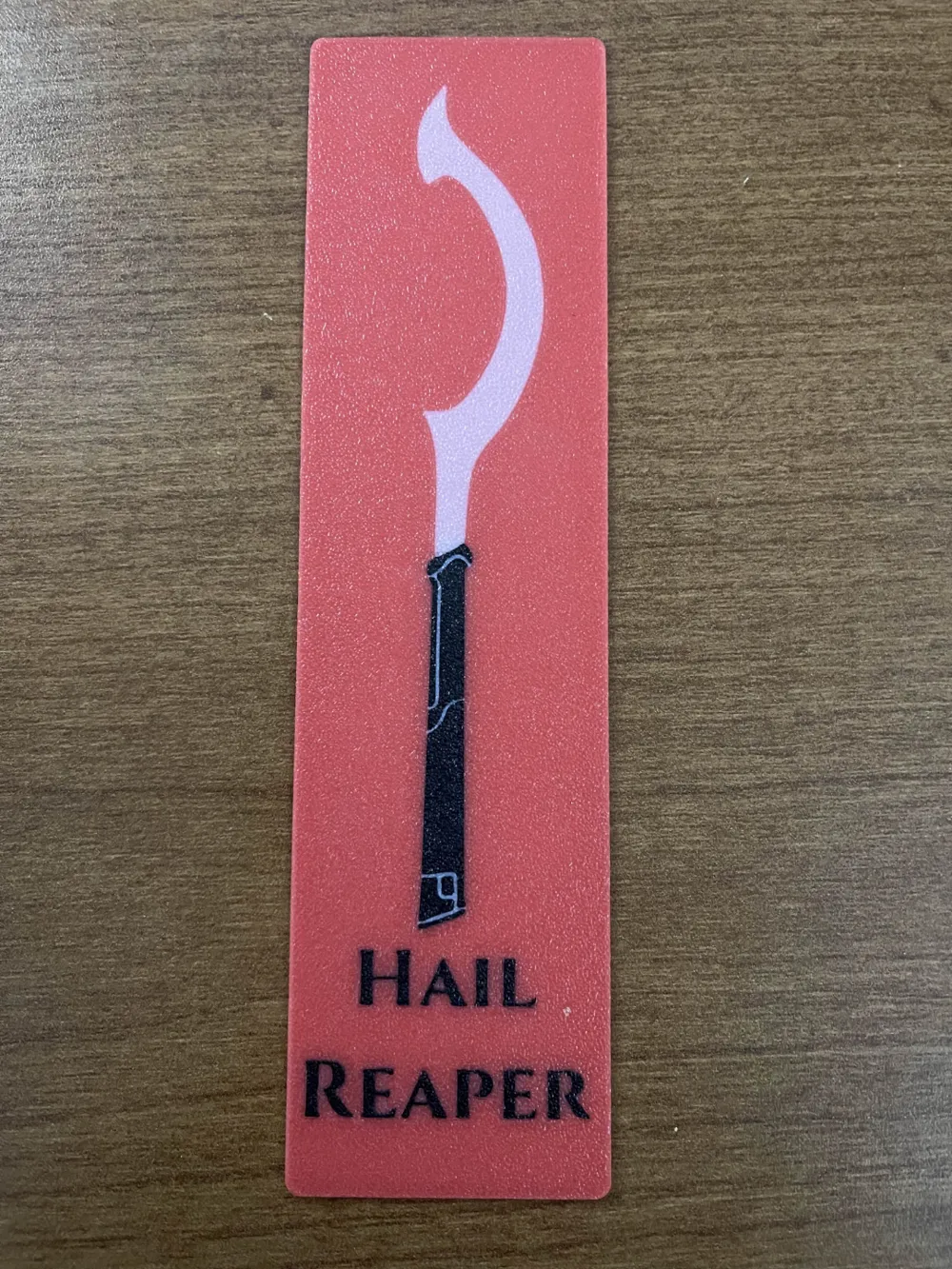 Red Rising Bookmark Print Red Rising Bookmark by Connor - MakerWorld