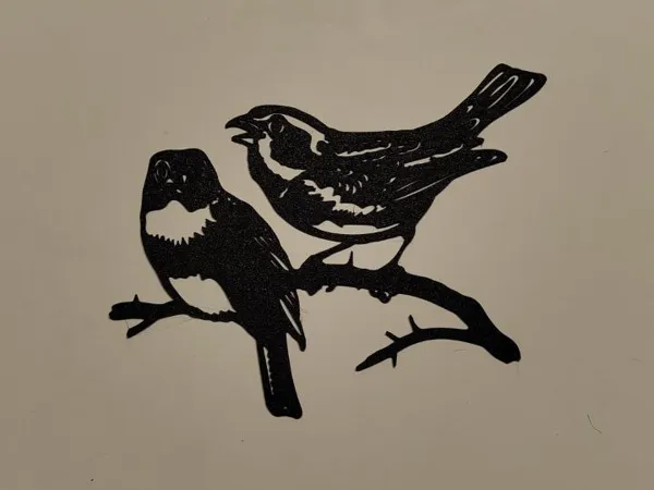 Décoration murale oiseaux