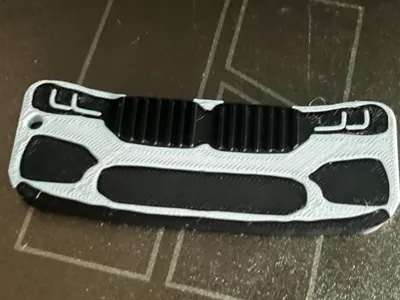 Bmw m5 car front for keychain