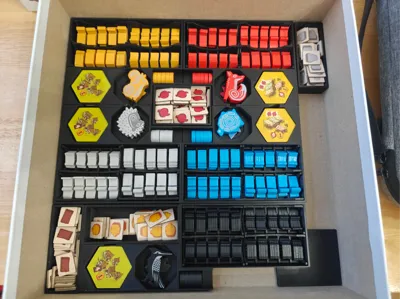 Emberleaf & expansion board game organiser insert