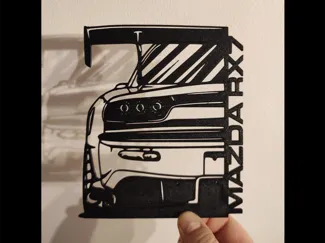 Silhouette Mazda RX7
