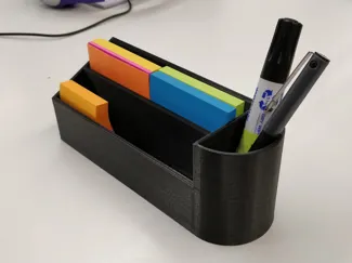 Post-it & pen holder - small