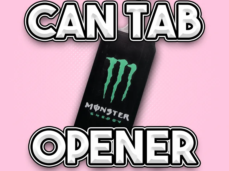 Can Opener Keychain | Monster Energy