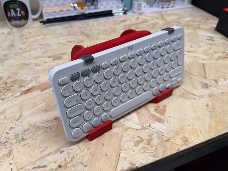 Desk Stand for Keyboard, Mouse & Tablet Setup