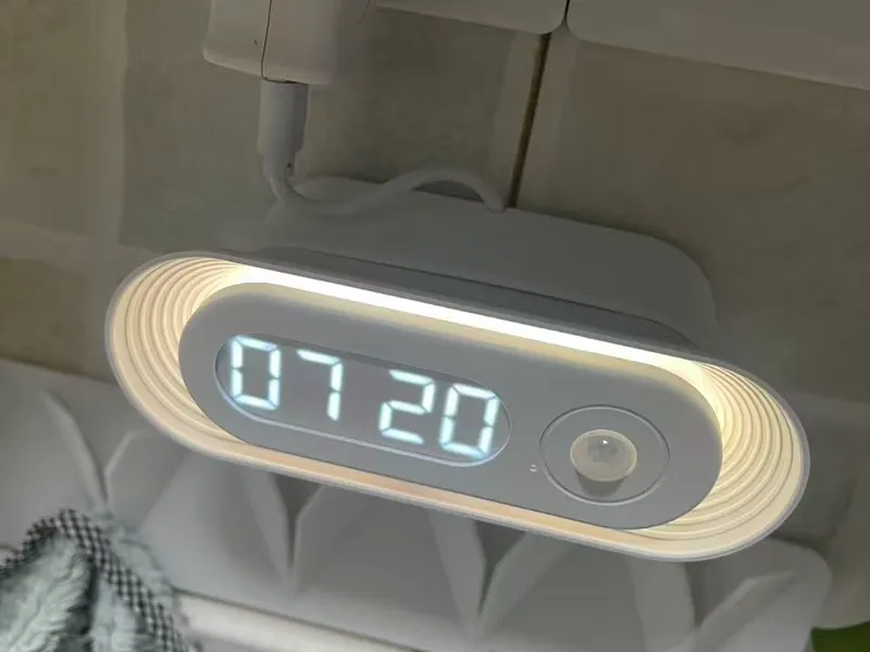 时光感应灯磁吸供电壳