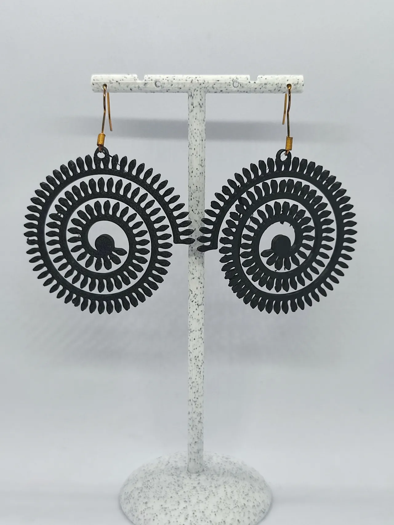 Aretes Espiral de Helecho view 3