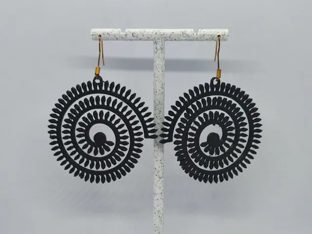 Aretes Espiral de Helecho