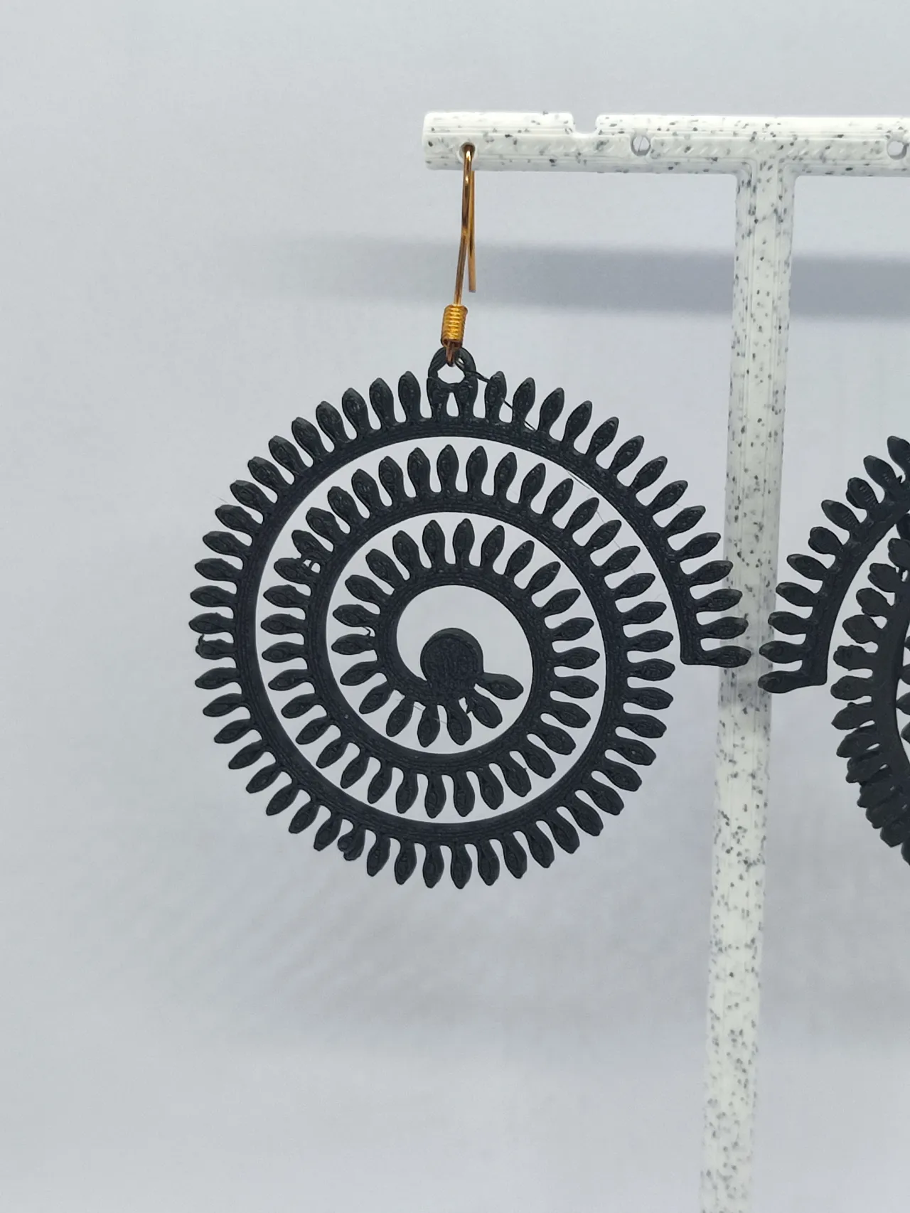 Aretes Espiral de Helecho view 4