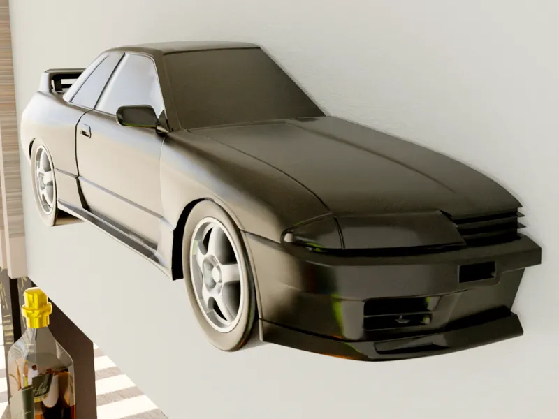 Nissan Skyline GT-R R32 Wall-mounted