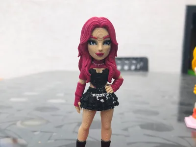 Manifest Music Band - Mina Inspired Chibi Figure