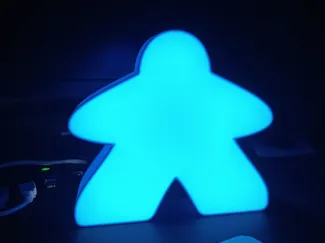 Meeple lightbox