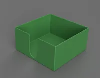 Plateau range-lingettes 10x10 cm — photo 1