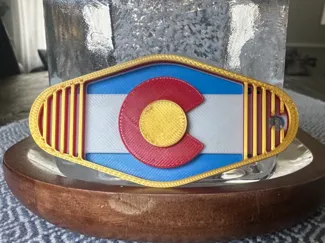 Colorado Motel keychain